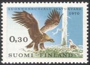 Finland 1970 Golden Eagle/ Nature Protection/ Birds/ Wildlife/ Conservation/ Raptors 1v (n23802a)