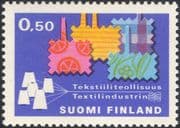 Finland 1970 Textiles/ Cloth/ Weaving/ Business/ Industry/ Commerce/ Factories 1v (n19580n)