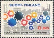 Finland 1971 Industry/ Commerce/ Business/ Cogwheels/ Cog Wheels/ Factories 1v (n19580r)