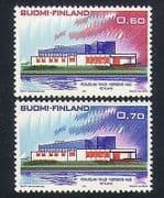 Finland 1973 Nordic House / Building / Architecture / Postal Co-operation 2v (n34072)