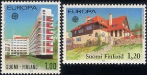 Finland 1978 Europa/ Architecture/ Buildings/ Hospital/ House/ Medical  2v set (n46146)