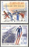 Finland 1978 World Ski Championships/ Sports/ Games/ Skiing/ Jumping 2v set (n23802f)