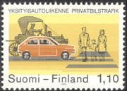 Finland 1979 Cars/ Road Safety/ Transport/ Motors/ Motoring 1v (n26048)