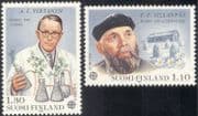Finland 1980 Europa/ Finnish Nobel Prize Winners/ Books/ Literature/ Science/ Plants 2v set (b735c)