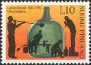 Finland 1981 Glass Making/ Bottle/ Industry/ Commerce/ Business/ History 1v (n19580q)