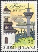 Finland 1982 Kuopio 200th Anniversary/ Cathedral/ Clock/ Tower/ Buildings/ Architecture 1v (n19580w)