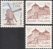 Finland 1982 Windmill/ Castle/ Buildings/ Architecture/ Heritage/ Mills/ Business/ History 3v (n13607n)