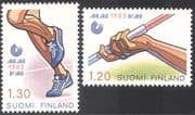 Finland 1983 World Athletics Championships/ Sports/ Games/ Running/ Javelin 2v (s333f)