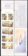 Finland 1987 Plane/ Aircraft/ Postman/ Lorry/ Letter/ Post/ Mail/ Motoring/ Aviation/ Transport 10v bklt (n36301)