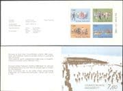 Finland 1988 Sports/ Canoeing/ Kayaking/ Cycling/ Skiing/ Jogging/ Bicycle/ Bikes/ Boats 4v bklt (n45262h)