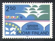 Finland 1989 Europe/ European Council/ Bridges/ Flags/ Animation 1v (n41682)