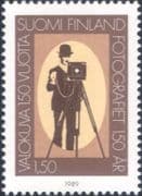 Finland 1989 Photography/ Camera/ Pictures/ Photographs/ Inventions 1v (n43007t)