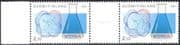 Finland 1991 Chemistry/ Science/ Chemical Molecule/ Atom/ 3D/ Stereo 2 x 1v gutter pr (n43862)