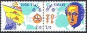 Finland 1992 Europa / Columbus / Ships / Boats / Sailing / Transport / People 2v pr (n40956)