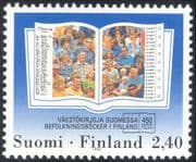 Finland 1994 Population Registration 450th Anniversary/ Census/ Register/ Book/ People 1v (s4559j)