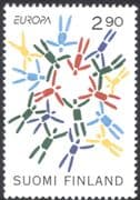 Finland 1995 Europa / Peace / Freedom / Animation 1v (n33957)