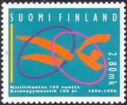Finland 1996 Women's Gymnastics Association/ Gymnast/ Sports/ Games/ Animation 1v (s4559e)