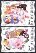 Finland 1998 Europa / National Festivals / Balloons / DancingAnimation 2v set (n40969