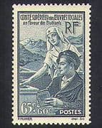 France 1938 Student Relief Fund / Welfare / Nurse / Health / Education 1v (n36913)