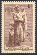 France 1939 Boulogne Statue Fund/ Sailors Monument/ Mother/ Children/ Welfare/ Art 1v (n41428)