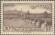 France 1939 Lyon/ Bridge/ Buildings/ Castle/ Architecture/ Transport 1v (n37131)