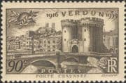 France 1939 Verdun/ Bridge/ Gate/ Church/ Town Buildings/ Architecture 1v (n46518)