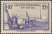 France 1939 World Fair/ Statue of Liberty/ Pavilion/ Tower/ Buildings/Architecture 1v (n46098)
