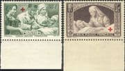 France 1940 Red Cross/ Medical/ Welfare/ Doctor/ Soldiers/ Nurses 2v set (n46514)