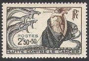 France 1941 Anti-Cancer Campaign Fund / Medical / Health / Welfare / Science 1v (n40614)
