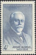 France 1942 Andre Blondel/ Science/ Physics/ Electric Motors/ Railways 1v (n33454)