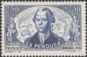 France 1942 Relief Fund/ la Perouse/ Sailing Ships/ Explorer/ Nautical/ Sail/ Transport 1v (n23256)