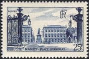 France 1946 (1948 issue) Stanislas Square, Nancy/ Tourism/ Buildings/ Architecture/ Statue 1v (n44733)