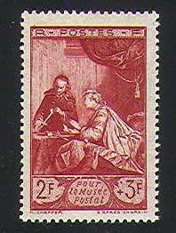 France 1946 Post  /  Mail  /  Art  /  Museum  /  Painting 1v (n31543)
