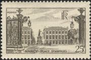 France 1946 Stanislas Square, Nancy/ Tourism/ Buildings/ Architecture/ Statue 1v cream /off white paper (n44732a)