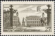 France 1946 Stanislas Square, Nancy/ Tourism/ Buildings/ Architecture/ Statue 1v white paper (n44732)