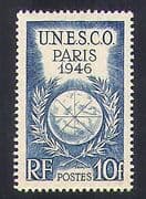 France 1946 UNESCO Conference / Emblem / Animation 1v (n36920)