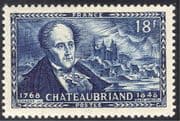 France 1948 Chateaubriand/ Writer/ Politics/ Homoeopathy/ Homeopathy/ Medical/ People 1v (n32553)