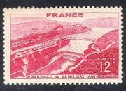 France 1948 Dam / Power / Energy / Water / Buildings / Construction / Electricity 1v n33144