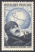 France 1951 M Nogues/ Flight/ Aviation / People/ Transport/ Map 1v (n33140)
