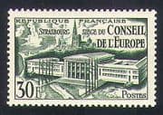 France 1952 Council of Europe / Buildings / Architecture / Politics 1v (n34093)