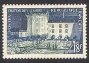 France 1954 Gardens / Chateau / Buildings / Flowers / Trees / Plants / Nature 1v (n39345)
