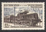 France 1955 Electric Trains / Transport / Rail / Railways / Locomotives 1v (n29816)