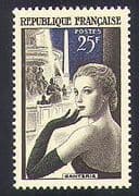 France 1955 Gloves / Glove Industry / Fountain / Clothes / Design 1v (n36928)