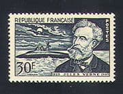 France 1955 Jules Verne / Submarine / Books / Writers / Literature / People 1v (n33100)