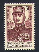 France 1956 Marshal d'Esperey / Military / People / Army / Soldiers / Battles 1v (n33425)