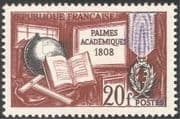 France 1958 Academic Palms/ Education/ Learning/ Books/ History 1v (n43546)