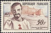 France 1958 Charles de Foucauld/ Missionary/ Fort/Camel/ Architecture 1v (n45278)