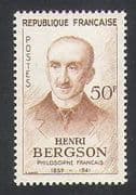 France 1959 Henri Bergson / Philosopher/ Philosophy / People 1v (n35061)