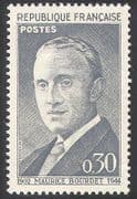 France 1960 Maurice Bourdet / Journalist / Radio / Journalism / People 1v (n40683)