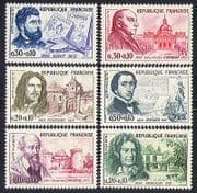 France 1960 Red Cross / People / Music / Art / Health 6v n32068